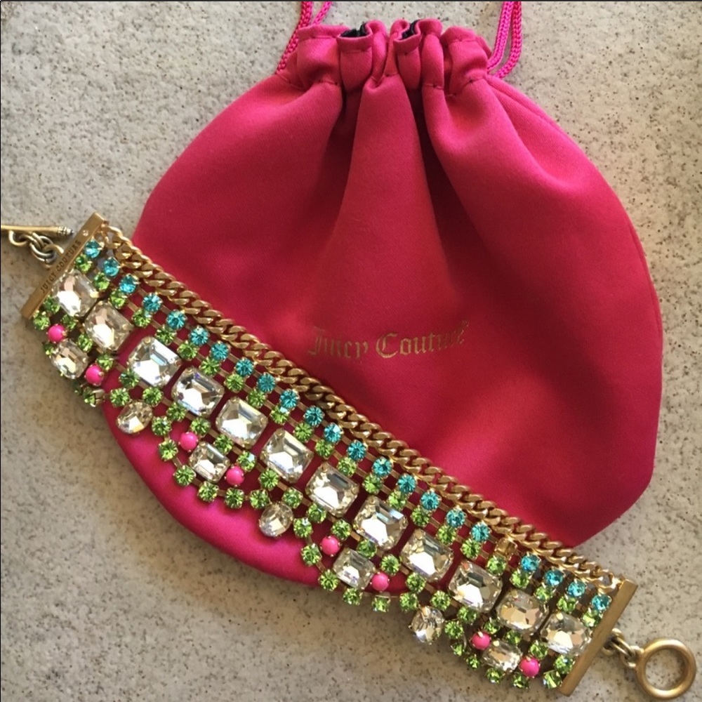 Juicy Couture Rhinestone Bracelet